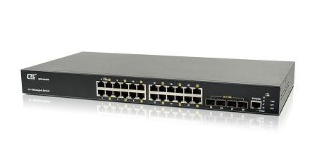 Commutateur Ethernet géré L2+ - GSW-3424CM Commutateur Ethernet géré L2+