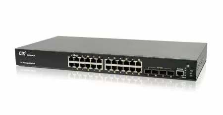 Commutateur Ethernet géré L2+ - Commutateur Ethernet géré L2+ GSW-4424CM