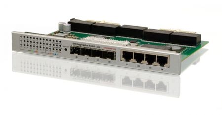 10G uplink Ethernet Aggregation Switch Card.