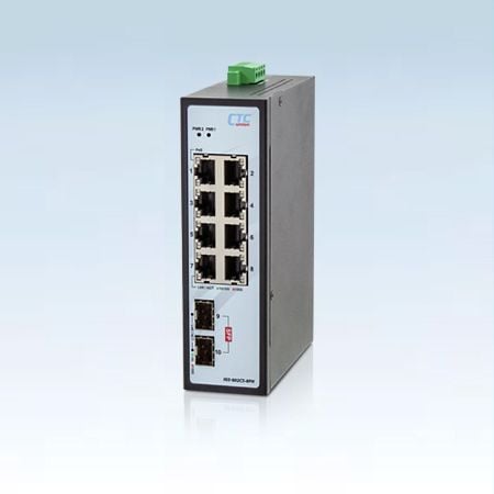 Промышленный GbE PoE коммутатор (IGS-802CS-8PH)