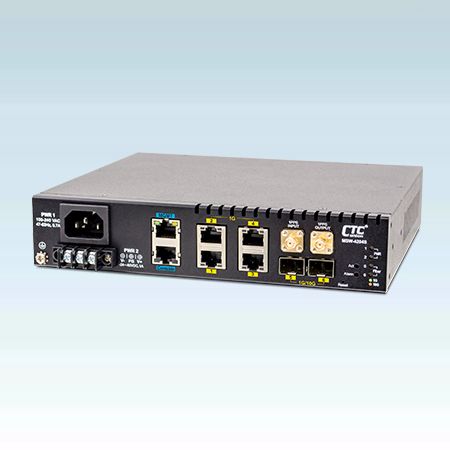 Commutateur Ethernet de niveau 2+ avec SyncE/PTP (MSW-4204S)