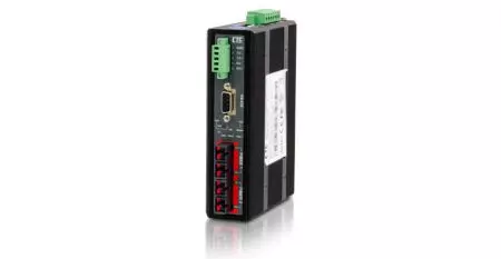 Industrial Serial to Fiber Media Converter - IFC-FDC Industrial Serial to Fiber Media Converter