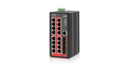 Промышленный управляемый коммутатор Fast Ethernet - Промышленный управляемый коммутатор Fast Ethernet IFS-1604GSM