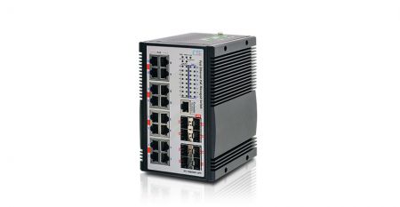 Conmutador PoE gestionado industrial - Conmutador PoE gestionado industrial IFS-1608GSM-16PH