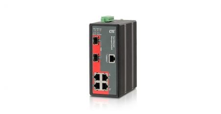 Промышленный управляемый коммутатор Fast Ethernet - Промышленный управляемый коммутатор Ethernet Fast IFS-402GSM