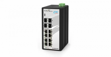 Industrial Managed FE PoE Switch - IFS-A804GSM-8PH-Series Industrial Managed FE PoE Switch