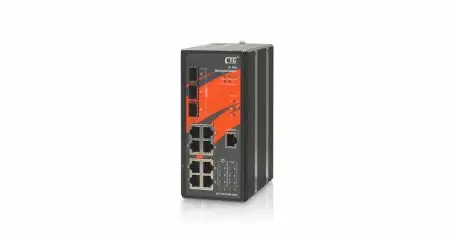 Industrial Managed FE PoE Switch - IFS+803GSM Series Industrial Managed FE PoE Switch