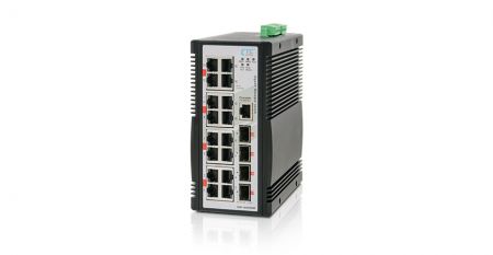 Industrial Layer 3 10G Switch - Industrial L3 10G Din-Rail Switch