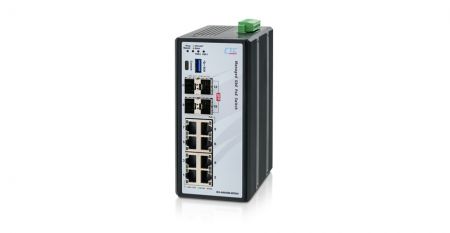 Cyber-Hardened Managed GbE PoE Switch - IGR-A804SM-8PH & IGR-A804SM-8PH24 Cyber-Hardened Managed GbE PoE Switch