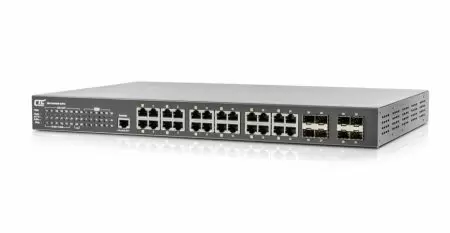 Industrial GbE PoE Switch