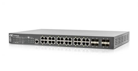 Industrial GbE PoE Switch - IGS-2408SM-24PH Industrial GbE PoE Switch