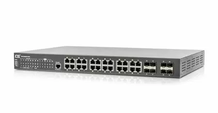 Industrieller GbE PoE-Switch - IGS-2408SM-24PH Industrieller GbE PoE-Switch