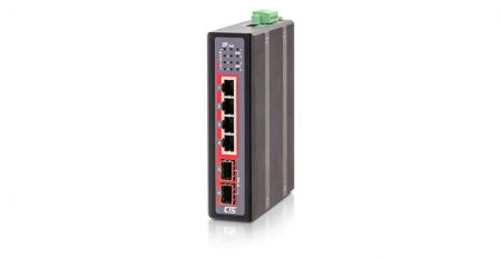 Commutateur industriel GbE PoE - Switch PoE GbE industriel IGS-402CS-4PH