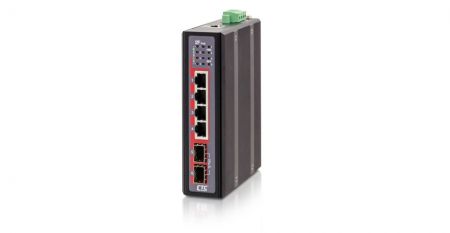 Switch PoE Gerenciado Compacto Industrial - Switch PoE Gerenciado Compacto Industrial IGS-402CSW-4PH