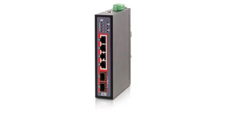 Conmutador industrial gestionado - IGS-402CSW Interruptor de red industrial administrado