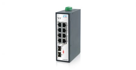 Interruptor Industrial GbE PoE - Interruptor industrial GbE PoE IGS-802CS-8PH