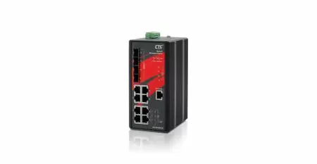 Промышленный GbE коммутатор с SyncE - Промышленный GbE коммутатор IGS-804SM-SE с SyncE