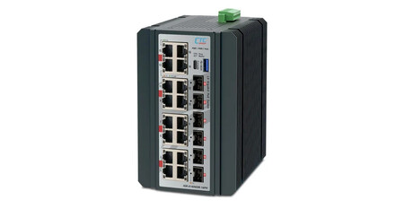 Industrial Managed GbE PoE Switch - IGS-A16042XSM-16PH Industrial Managed GbE PoE Switch