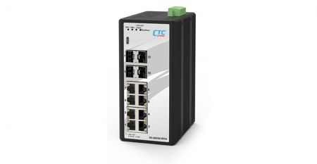 Switch PoE Gerenciado GbE Industrial - Switch PoE Gerenciado Industrial IGS-A804SM-8PH-Series GbE