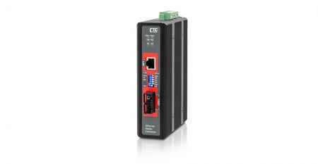 Convertidor de medios Ethernet rápido industrial - Convertidor de medios Ethernet rápido industrial IMC-100