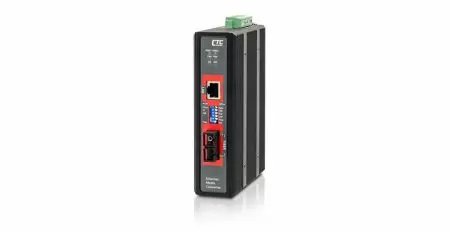 産業用ファストイーサネットメディアコンバータ - IMC-100産業用ファストイーサネットメディアコンバータ