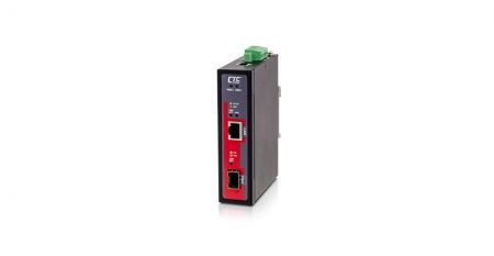 Convertisseur média PoE industriel
