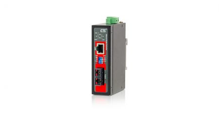 Convertisseur de média Ethernet industriel Fast Ethernet - Convertisseur de média Ethernet rapide industriel IMC-100C