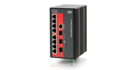 IEC 61850-3 Managed FE Switch - IPS-803GSM IEC 61850-3 Managed FE Switch