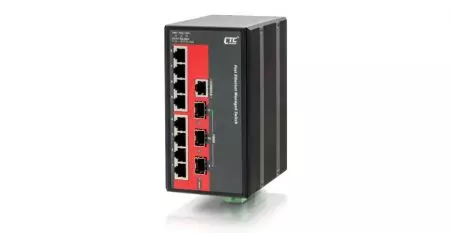 IEC 61850-3 управляемый FE коммутатор - IPS-803GSM IEC 61850-3 управляемый FE коммутатор