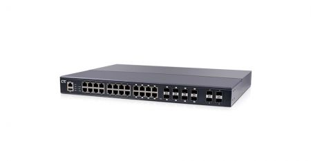 Conmutador Ethernet Gestionado IEC 61850-3 - IPS-G2404SM-8C Interruptor GbE Gestionado IEC 61850-3