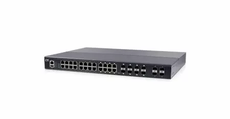IEC 61850-3 управляемый коммутатор GbE - IPS-G2404SM-8C IEC 61850-3 управляемый коммутатор GbE