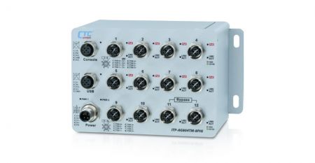 EN50155 Managed PoE Switch - ITP-AG804(2)TM-8PHi & ITP-AG804(2)TM-8PH24i EN50155 Managed PoE Switch