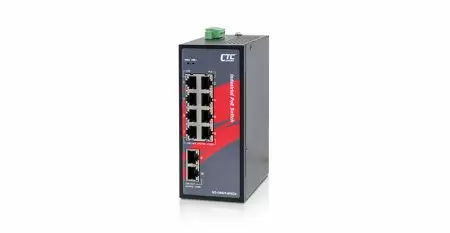 Comutador PoE Certificado E-Mark - Comutador PoE Certificado E-Mark IVS-G802T-8PH24