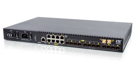 Commutateur Ethernet 10G géré L2+ avec SyncE - XGS-1208SE Commutateur Ethernet géré L2+ avec SyncE