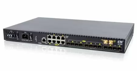 Comutador Ethernet 10G Gerenciado L2+ com SyncE - Comutador Ethernet Gerenciado L2+ XGS-1208SE com SyncE