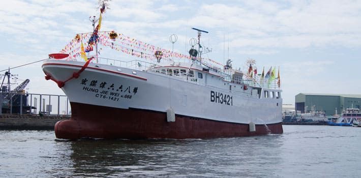 380GT tuna long liner boat