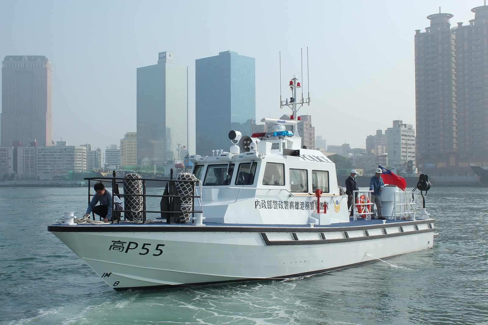 19GT Aluminiumlegierungs-Hochgeschwindigkeits-Patrouillenboot