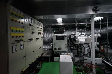 Liu Xin aluminum alloy high-speed passenger ship engine room