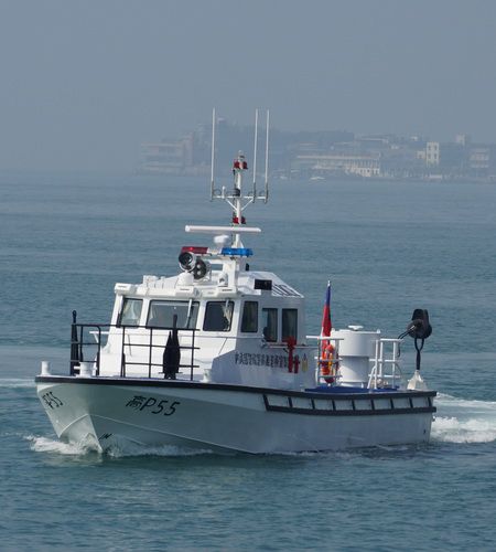 Barco de patrulha de alta velocidade de alumínio