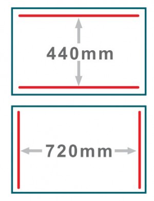 Frame : chamber,Red line : sealing