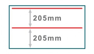 框: 真空槽,红线: 封口线