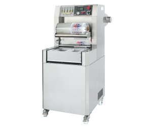 Seladora de Bandejas Semiautomática com Vácuo e Flush de Gás