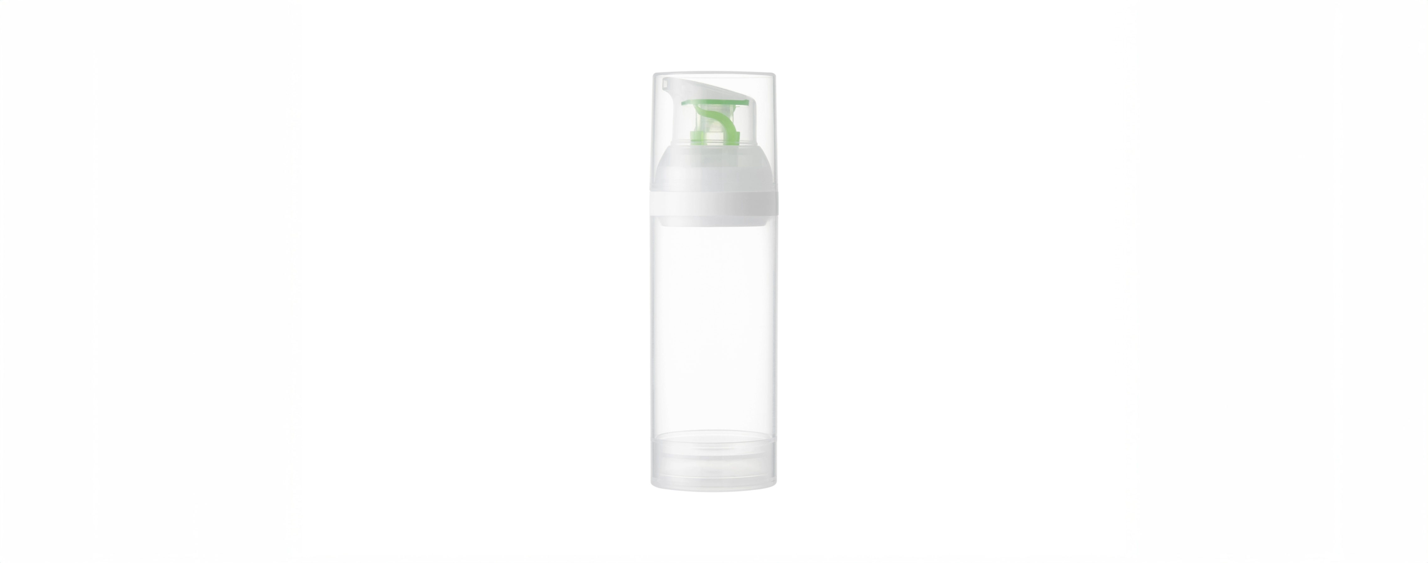 Botol tanpa udara bulat PP semua plastik 50ml - Botol tanpa udara semua plastik AE-50