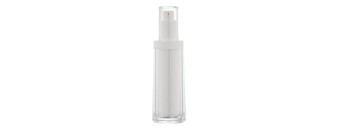 Refillable Round Lotion/Spray Bottle 50ml with sharp shoulder part - CRB-50-L Refillable Packaging