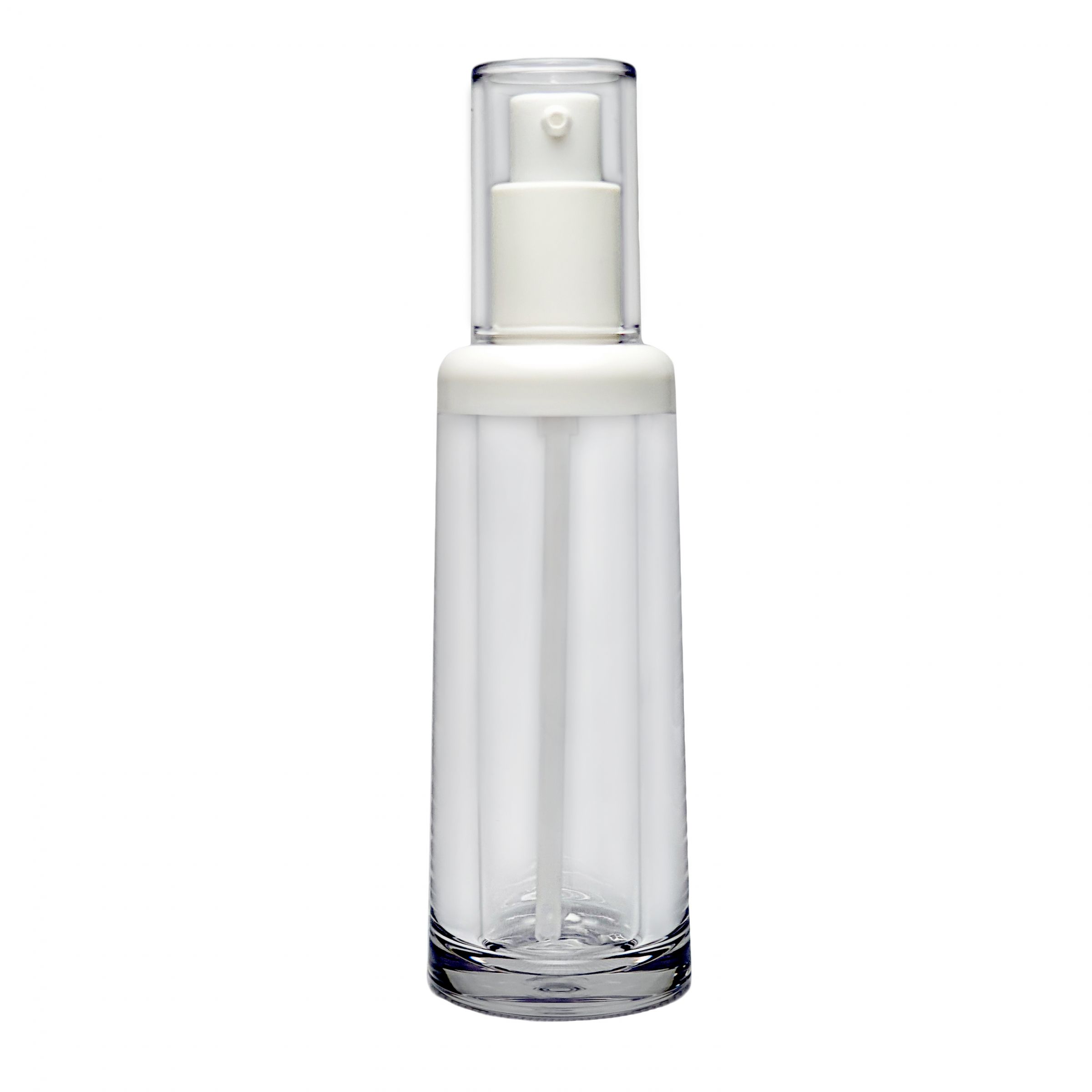 Refillable Round Lotion/Spray Bottle 30ml - CRB-30 Refillable Packaging