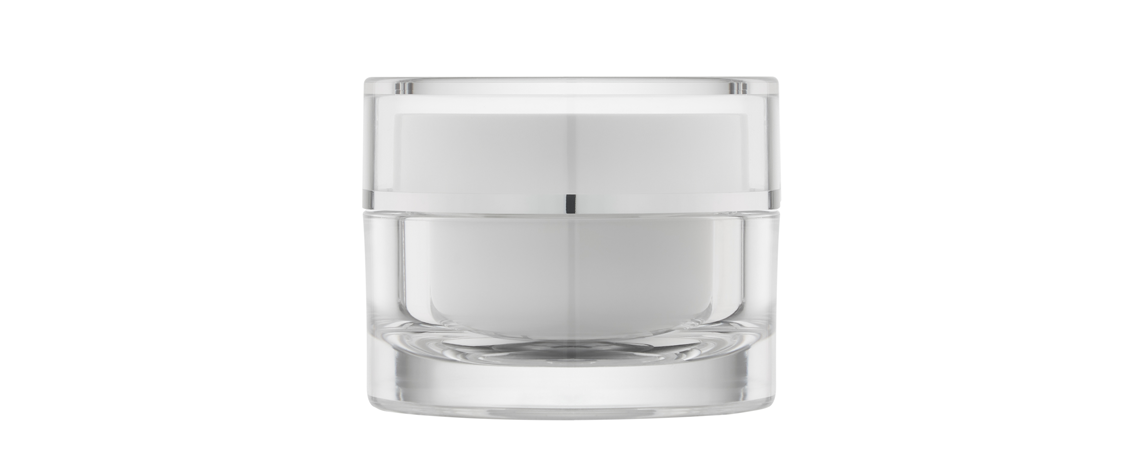 Acrylic Round Cream Jar 30ml - FLCD-30 Round Cream Jar 30ml