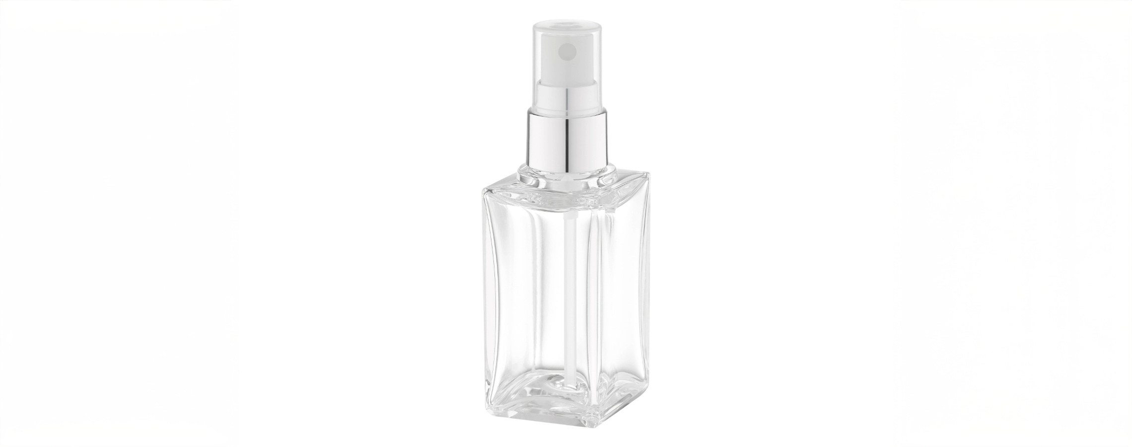 KLA-50: Bottiglia a losanga in PET a parete spessa da 50ml | Imballaggio cosmetico di lusso - Bottiglia PET a parete pesante KSA-50 di COSJAR