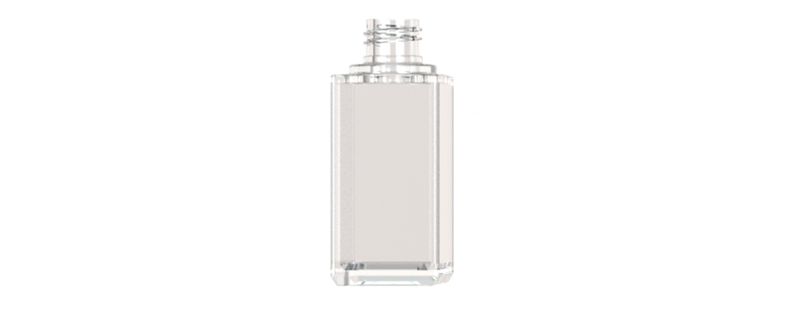 Thick-wall PET Square Bottle 50ml - KSA-50