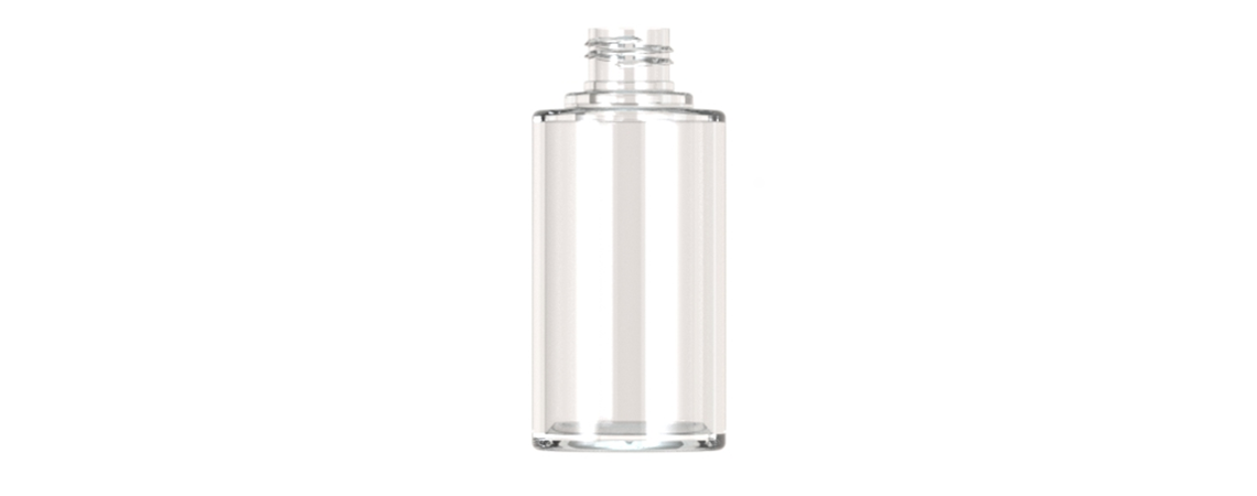 Thick-wall PET Oval Bottle 100ml - KOA-100