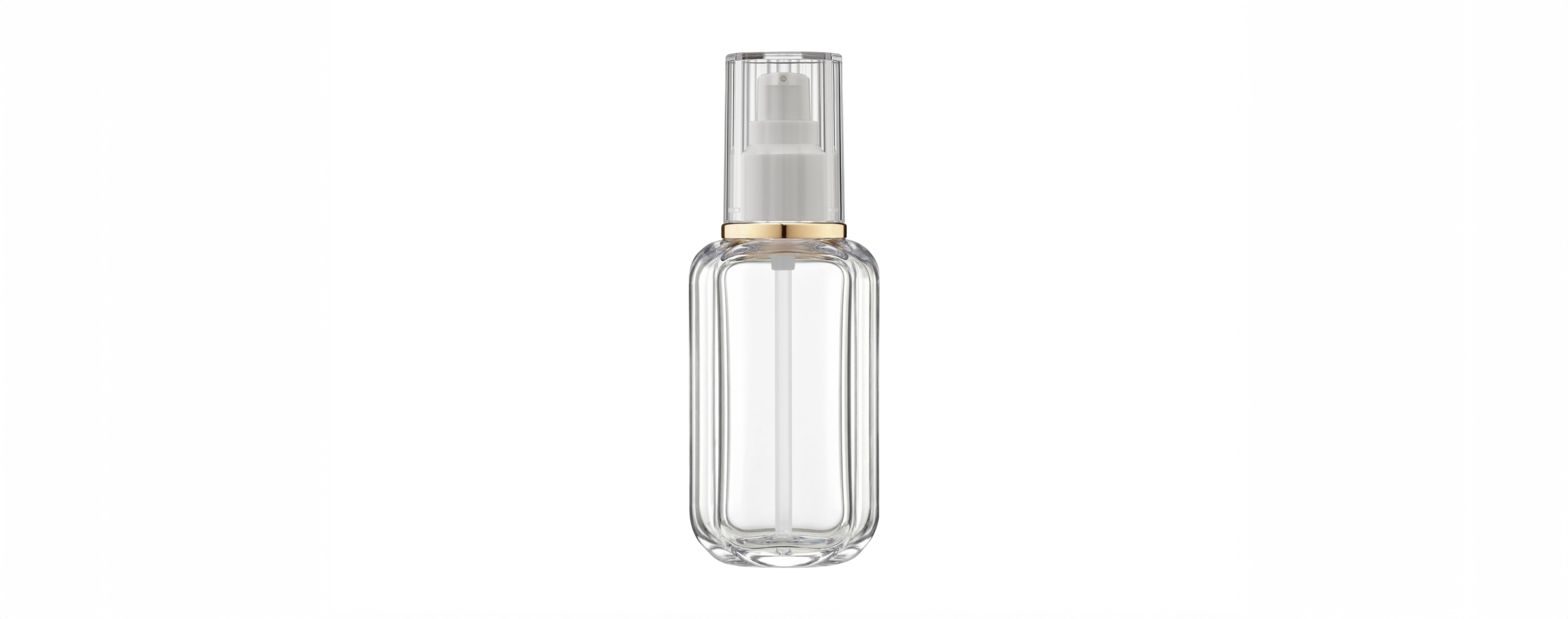 KOB-100 : Bouteille ovale en PET à paroi épaisse de 100 ml | Emballage cosmétique de luxe - Bouteille en PET à paroi épaisse KOB-100 de COSJAR